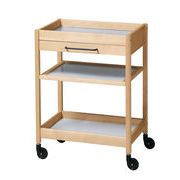 トーレ ワゴン(引き出し付)　収納/家具/インテリア/オシャレ/配膳/食事/リビング