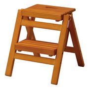 折り畳みステップチェア2段　椅子/家具/インテリア/リビング