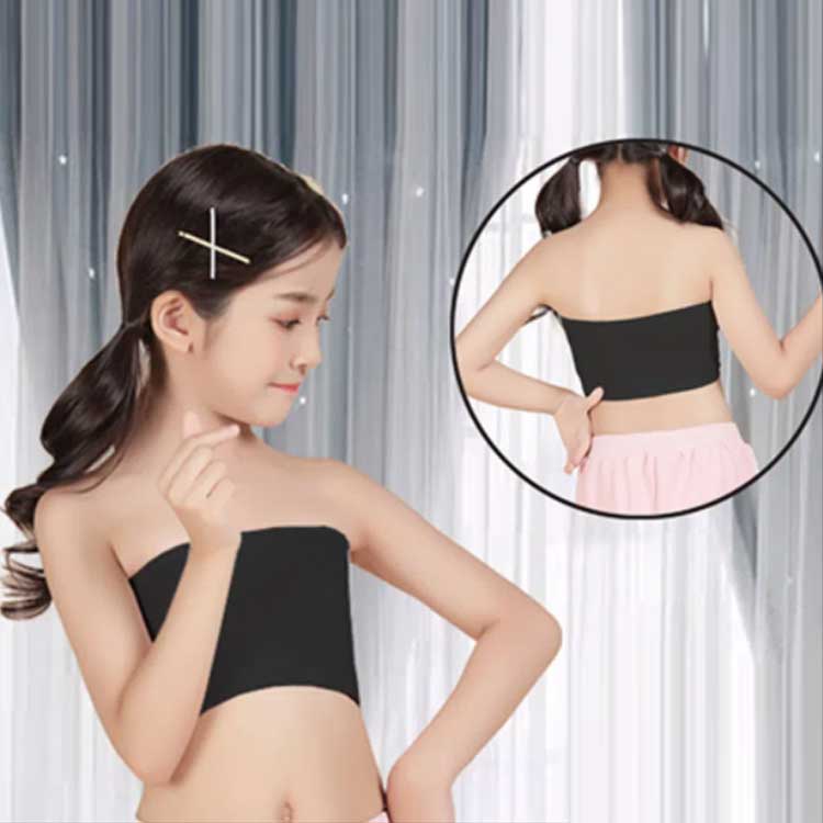 子供向け チューブトップ パッド付き ブラトップ 女の子 子供服