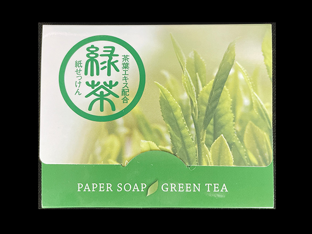 紙せっけん40枚緑茶　KS-R
