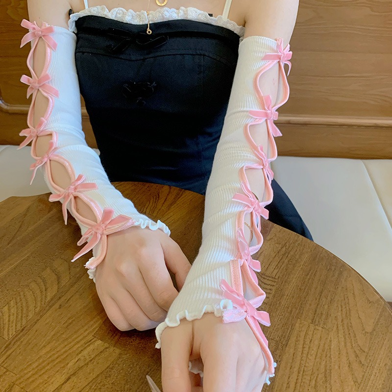 ピンクハウス アームカバー フリル ピンクハウス アームカバー フリル