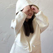 子供服　90~140cm　キッズジャケット　帽子付きパーカー　韓国キッズ服