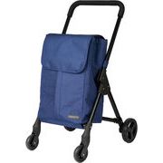 前押し4輪カート　キャリー/買い物/コンパクト/旅行/コロコロ