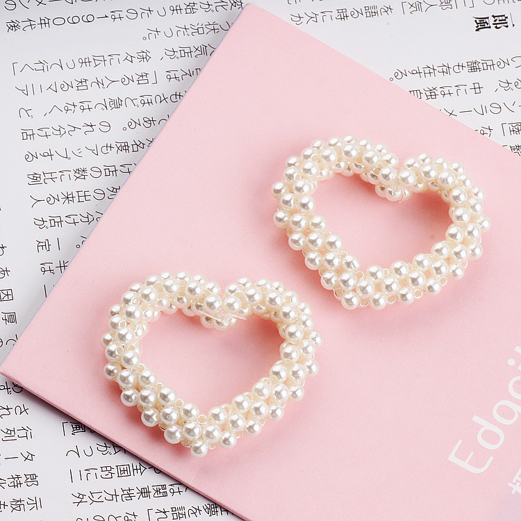 アクセサリーパーツ ハート デコパーツ DIYチャーム ハンドメイド材料 ピアス イヤリング バレンタイン