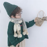 ファーマフラー 大人用 マフラー 暖かいぼうし スカーフ 子供用 男女兼用 9色