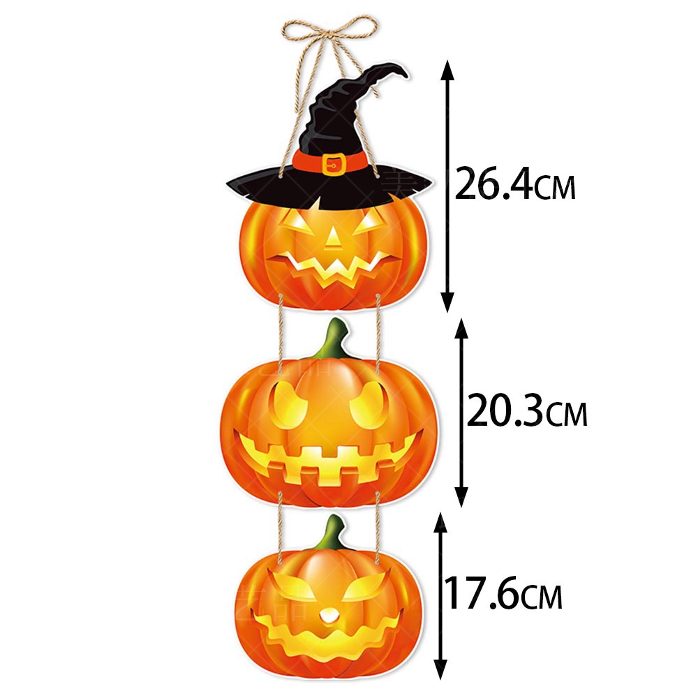 Happy Halloween 人気ハロウィン道具 つるし飾りお化け人 カボチャ どくろ頭 オーナメント 個人事業主 桜花屋 | 卸売・  問屋・仕入れの専門サイト【NETSEA】