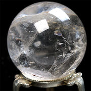 約57mm 天然水晶 天然クォーツ スフィア 水晶  丸玉 1個