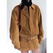 2024年INS秋冬新作　ジャケット+ミニスカート　セット　韓国風 気質 おしゃれ 人気 　かっこういい