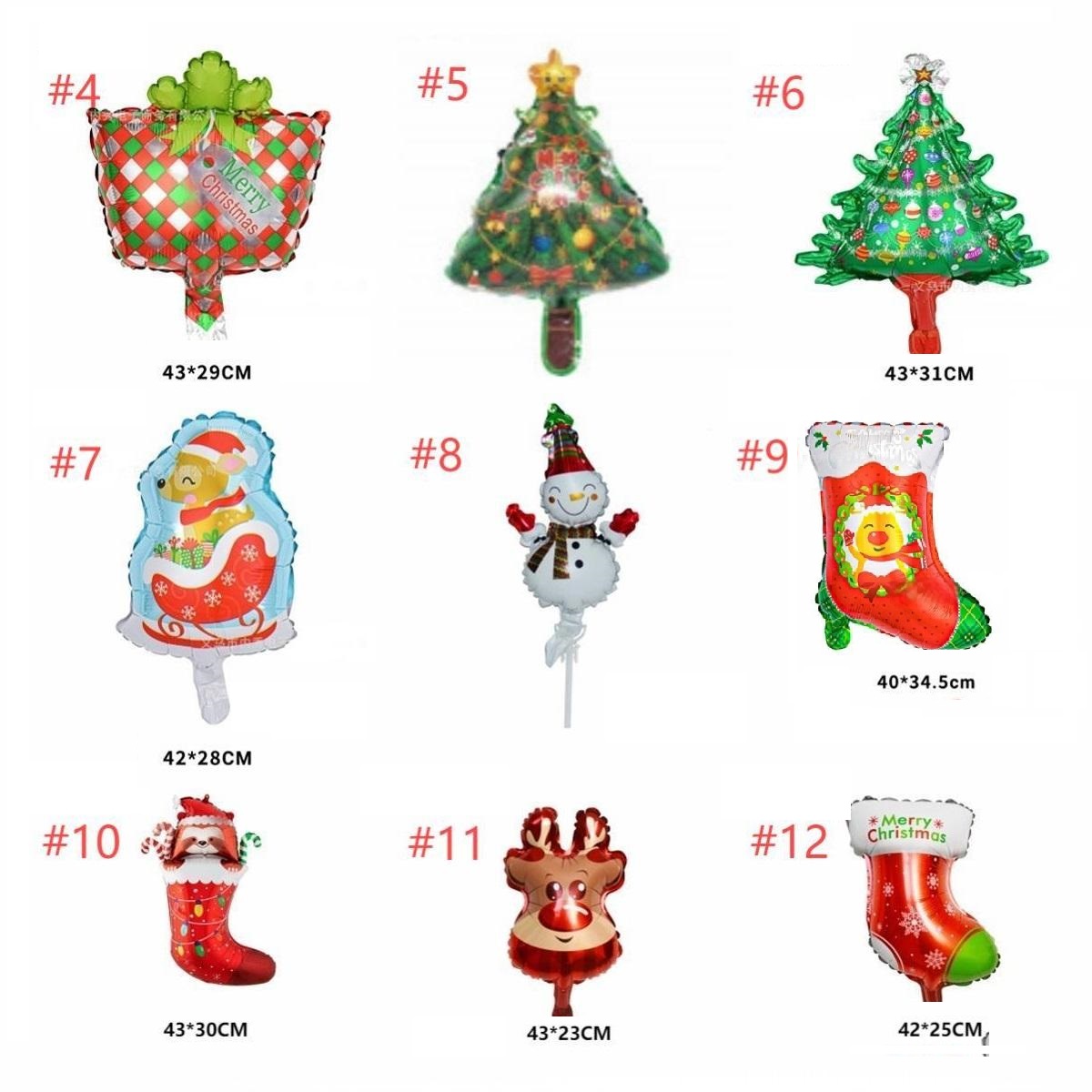 クリスマス風船 3D ミニ アルミバルーン クリスマス装飾 バルーン 風船