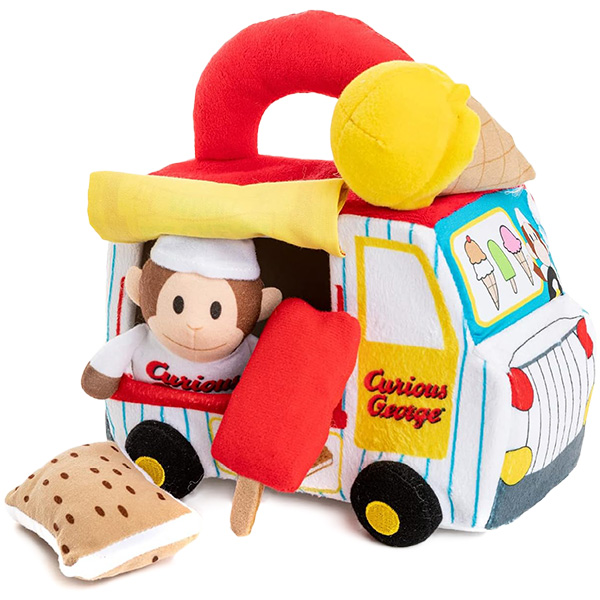 Curious George ぬいぐるみセット キュリアスジョージ アイスクリーム