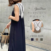 サロペットワンピースサロペット