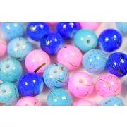 1円で売り尽くし/星空ビーズ/ガラス製/アクリル製ビーズ/宇宙雑貨/最安値＆当日出荷