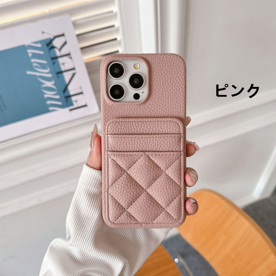 キルティングビジューiPhoneケース　新品未開封　iPhone15 ZENIX DESIGN TECH iPhone17 ケース iPhone Air iPhone16