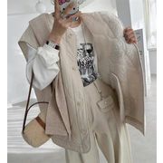 今季マストバイ　カジュアル 人気 おしゃれ   裏起毛 ベスト/ジレ