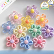 花 デコパーツ アクセサリーパーツ DIY フラワー 髪飾り スマホケース美容 ハンドメイド 貼り付けパーツ