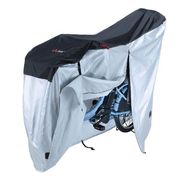 サイクルカバーアシスト車対応 ファスナー付 ギュットクルーム対応 ブラック/シルバー KW-399AS/BK