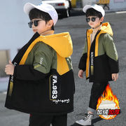 中綿ジャケット 男の子 子供服 防寒ジャケット フード付き 中綿服 アウター 防風 保温 ジャケット