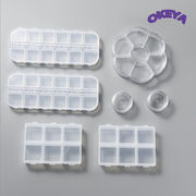 収納ボックス ジュエリーデブリ収納 プラスチックケース アクセサリー デコパーツ 小物入り 透明