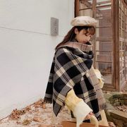 2024秋冬新作 レディース ショールスカーフ おしゃれ 気質  韓国ファッション
