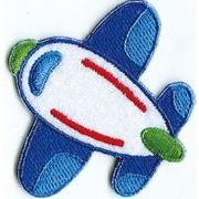 17441 メニーフレンズ ワッペン 「飛行機」