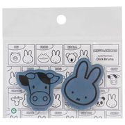 【文房具】ミッフィー アクリルマグネットセット 2個入り ミッフィー＆アニマルズ COW