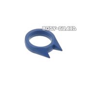 猫リング　ブルー