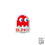 PAC-MAN ホログラムステッカー BLINKY ドット パックマン ゲーム game レトロ キャラクター グッズ PAC012