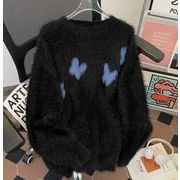 メンズ トップス ニット セーター クルーネック 毛糸