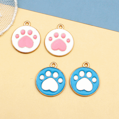 肉球 ハンドメイド 猫 犬 ワンコ にゃんこ エポチャーム 手芸材料 アクセサリーパーツ デコパーツ DIY 動物