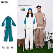 P20089 男カジュアル スーツ アウター パンツ 欧米風  パッチワーク  2024春夏新作スポーツ男女通用