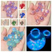 ビーズパーツ　　穴あり　チェーンパーツ　手芸DIY アクセサリー材料　キーホルダーパーツ