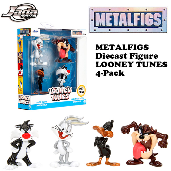 ルーニーテューンズ　ダイキャストメタルフィギュア METALFIGS Diecast Figure LOONEY TUNES 4-Pack【ルーニー