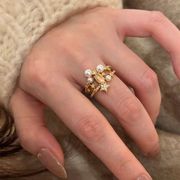 925シルバー リング　アクセサリー 指輪 　キラキラ　ハンドメイド 指輪　ハンドメイド
