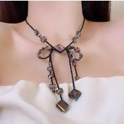 秋冬新作 超人気★チョーカー ネックレス★鎖骨チェーン★ショートネックレス