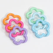新入荷 キーホルダー金具 ハンドメイド キーリング アクセサリー DIY 手芸用品 基礎金具