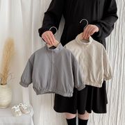 子供服　80~120cm　キッズジャケット　無印　シンプルジャンパー　韓国キッズ服