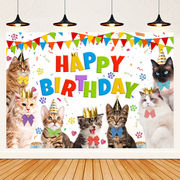 2025★誕生日パーティーの飾り★誕生日横断幕★誕生日背景布