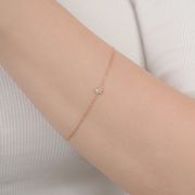 ブレスレット レディース 金属アレルギー対応 つけっぱなしOK ステンレス サージカル 316L シンプル