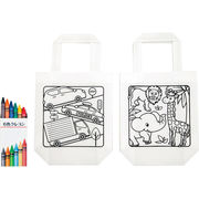 【単品・指定不可】 ぬりえこバッグA SC-2021