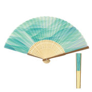 彩かぜ 和柄扇子（かすみ）　団扇/夏用品/ノベルティ/和雑貨/浴衣