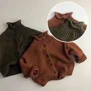 【2023秋新作】韓国風子供服 ベビー服 キッズ 男女兼用 アウター ニット カーディガン