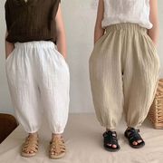 【2024夏新作】韓国風子供服 ベビー服 キッズ 男女兼用 ロングパンツ パンツ