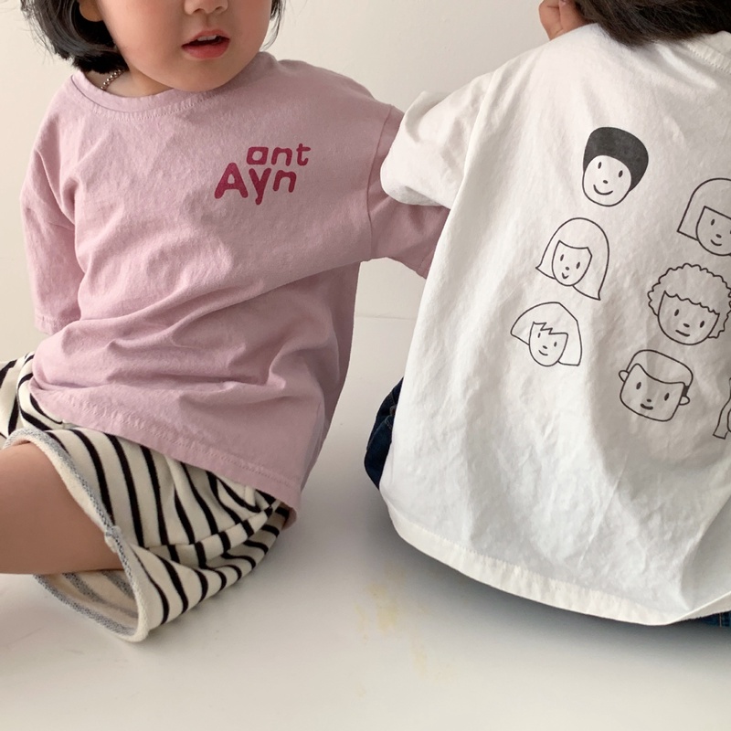 【2023夏】韓国風子供服 ベビー服 キッズ 男女兼用 おしゃれ 半袖 トップス Tシャツ