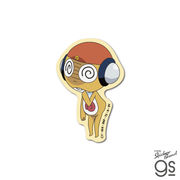 ケロロ軍曹 ダイカットミニステッカー クルル曹長 アニメ 漫画 カエル スマホ キャラクター グッズ KRR004