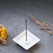 お香立て 線香立て 陶器お受け皿 仏壇用 ご供養 ヨガ 瞑想 シンプル