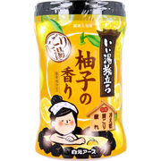 いい湯旅立ち 薬用入浴剤 にごり湯 柚子の香り 600g