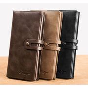 財布 メンズ 本革 カード 収納 大容量財布 社会人 紳士用 小銭入れ 誕生日プレゼント 長財布