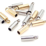 ステンレス304【カツラ】  3サイズ ゴールド / シルバー  10個　金具 留め具 エンドパーツ ハンドメイド