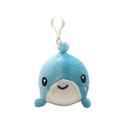 スクイーズぬいぐるみキーホルダー SQUEEZIES イルカ KEY204 DF