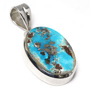 ペルシアンターコイズSV925 ペンダントトップ Persian Turquoise